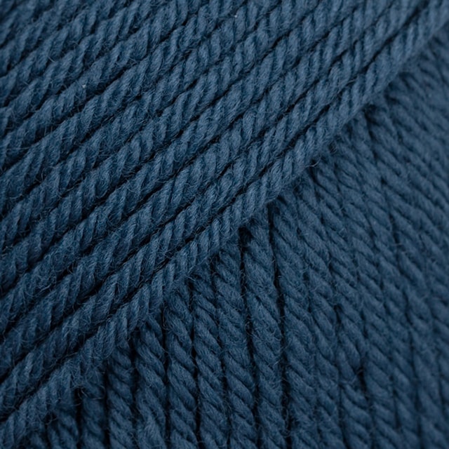 Daisy Uni Colour Ullgarn 50 g navy blue (19) Drops