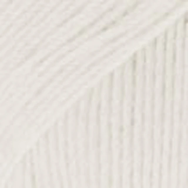 Fabel Uni Colour Villasekoitus 50 g 100 off white Drops