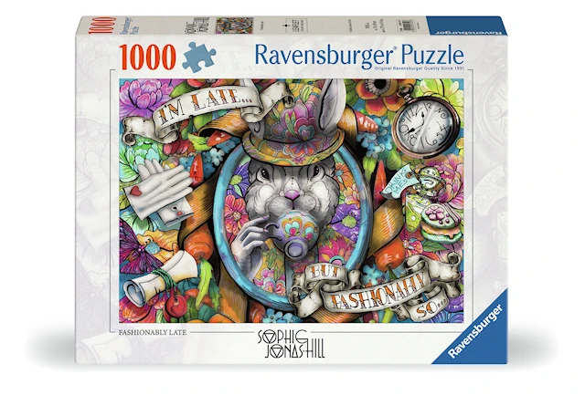 Fashionably Late Pussel 1000 Bitar, Ravensburger