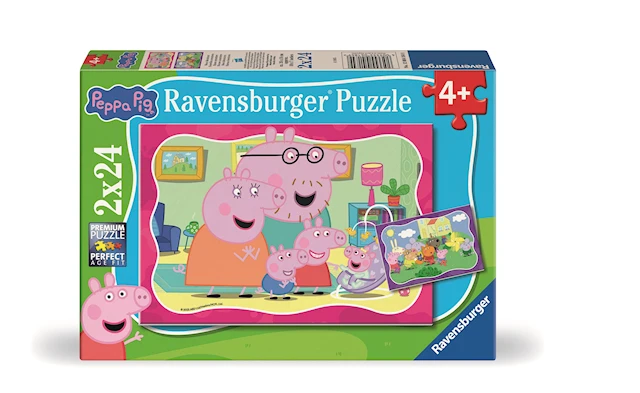 Peppa Pig 2x24p Ravensburger