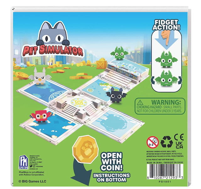Tuotekuva 3 - Lucky Box 4-pack Figuurisetti Leikkisetti  Pet Simulator