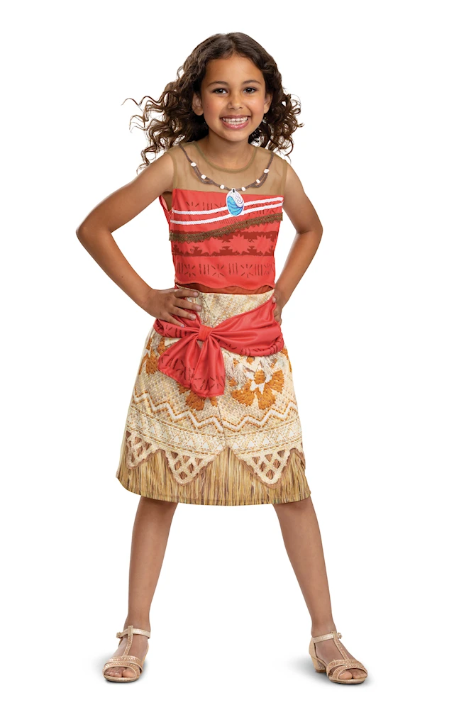 Disney Princess Maskeradklänning Vaiana S (5-6) Disguise
