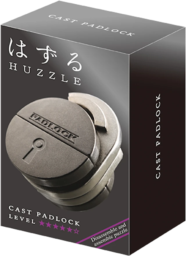 Huzzle Cast Hjärngympa nivå 5: Padlock