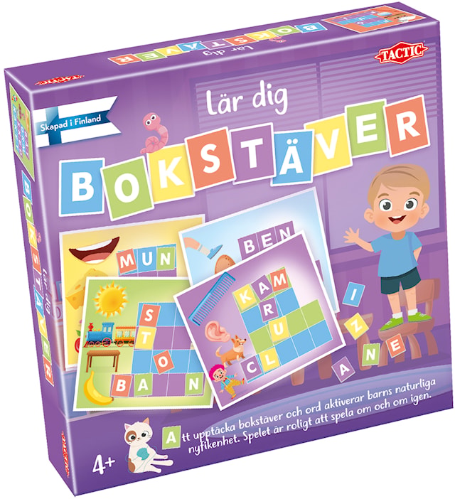 Produktbild 1 för Lär Dig Bokstäver Och Ord (SE)