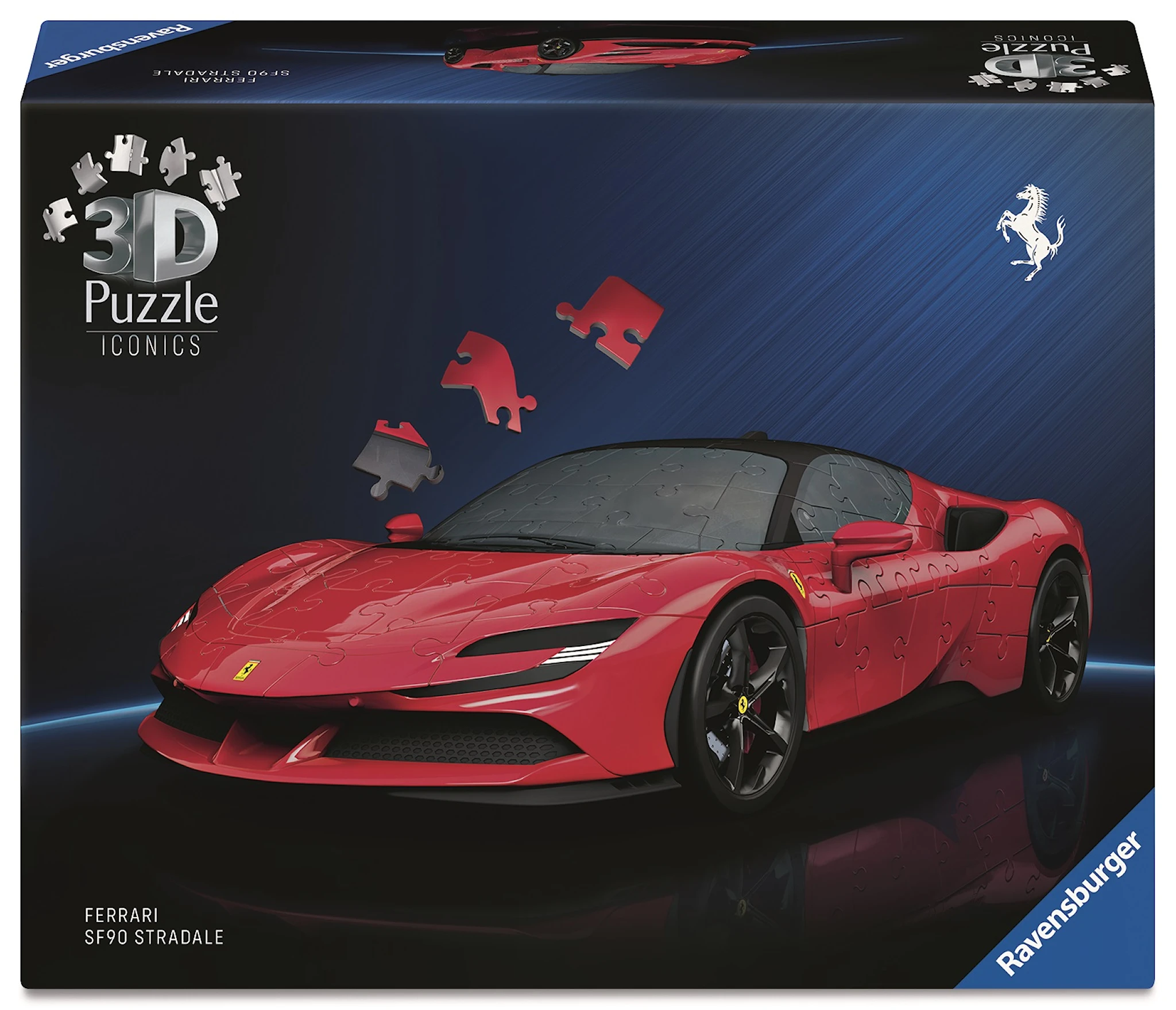 Produktbild för Ferrari SF 90 Stradale 3D-Pussel 108 Bitar, Ravensburger