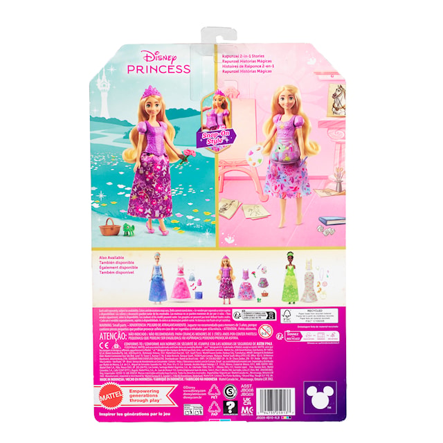 Produktbild 5 för Storytelling Rapunzel Docka med Tillbehör Disney Princess