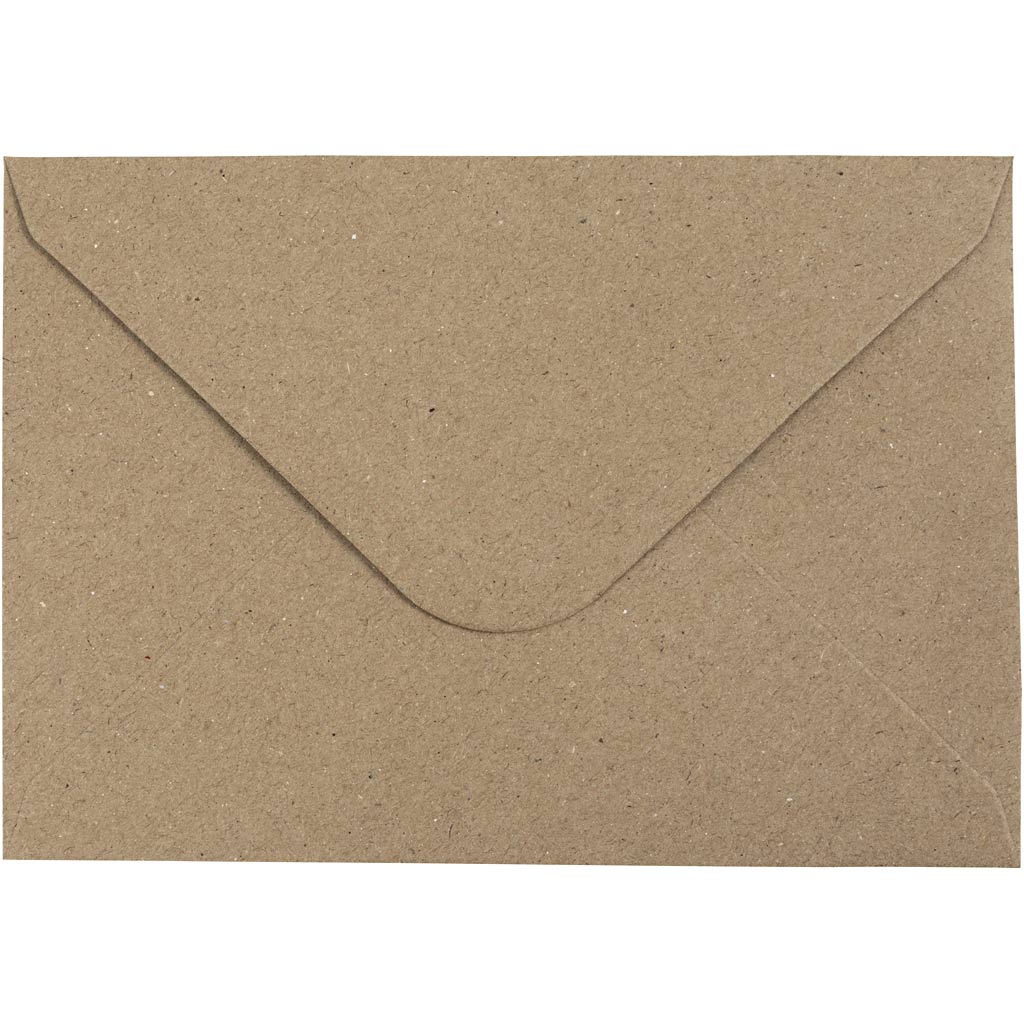 Kuvert Natur 11,5x16 cm 50-pack