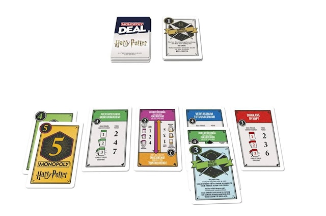 Tuotekuva 2 - Monopoly DealHarry Potter (SE/FI) Hasbro