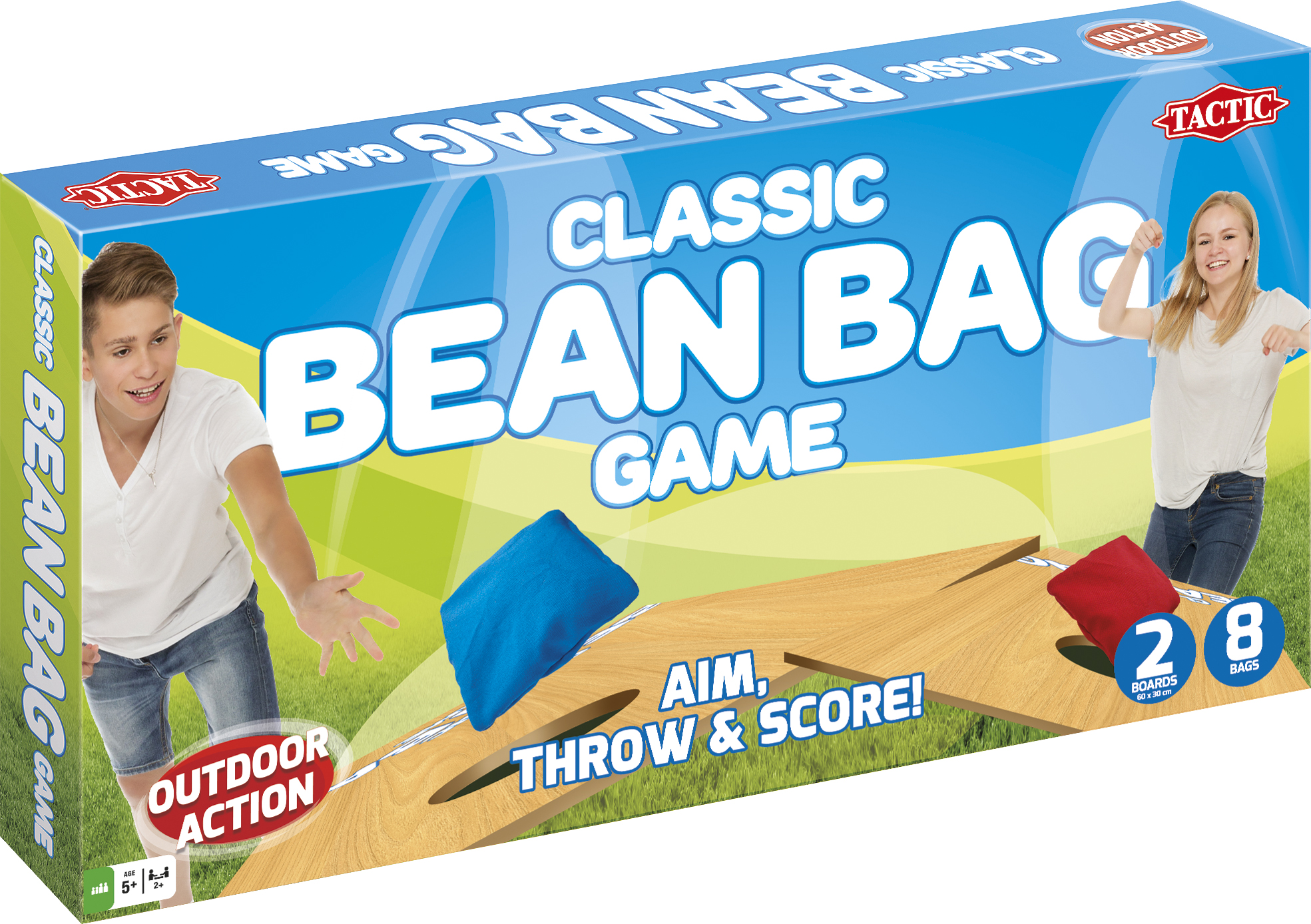 Classic Bean Bag Game -heittopeli (FI/SE/NO/DK/EN)