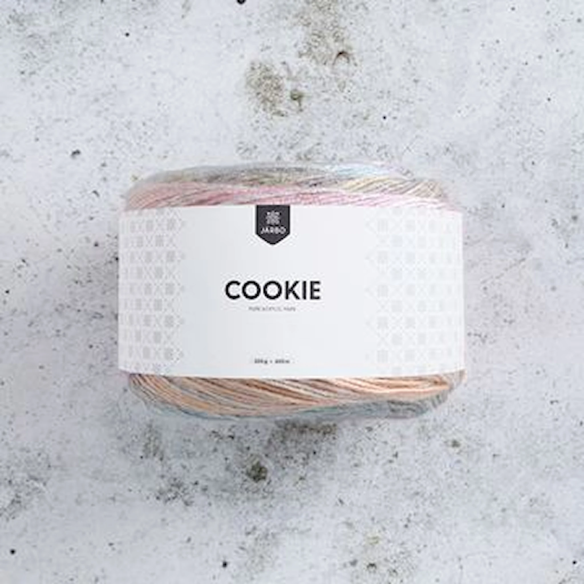 Produktbild för Cookie Garn Akryl 200 g Lumen (46229) Järbo