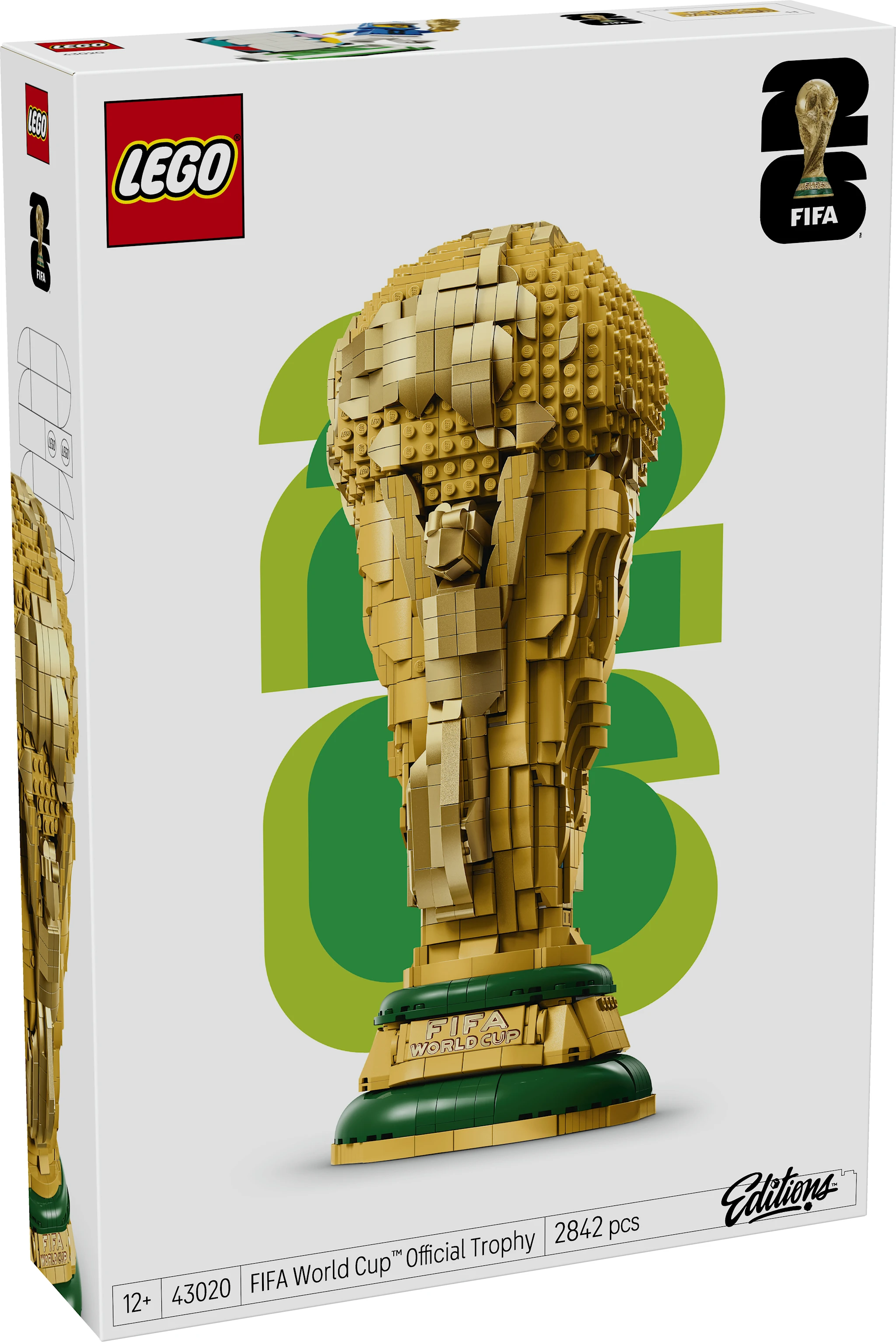 Tuotekuva ille FIFA World Cup™ ‑turnauksen virallinen palkinto LEGO® Editions (43020)