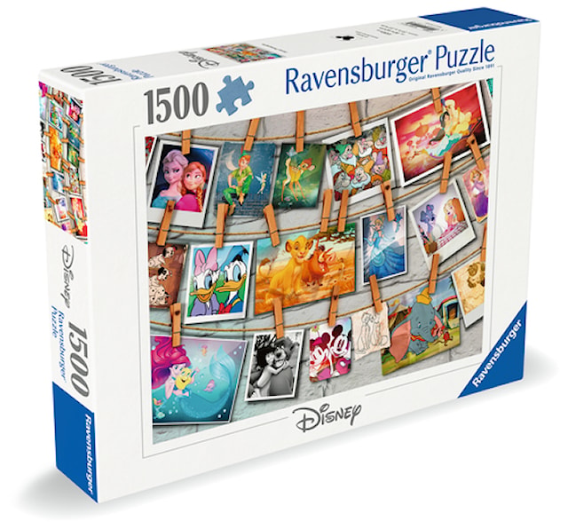 Tuotekuva 3 - Disney Valokuvat Palapeli 1500 Palaa Ravensburger