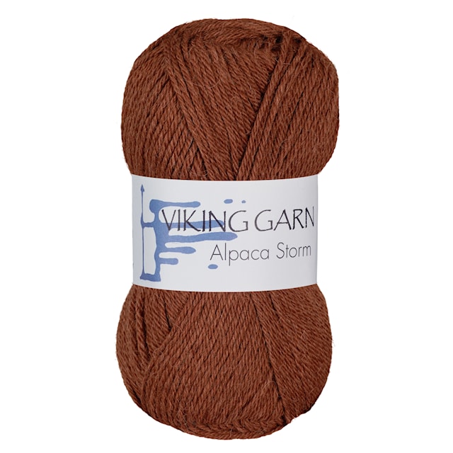 Alpaca Storm 50 g ruoste Viking Garn