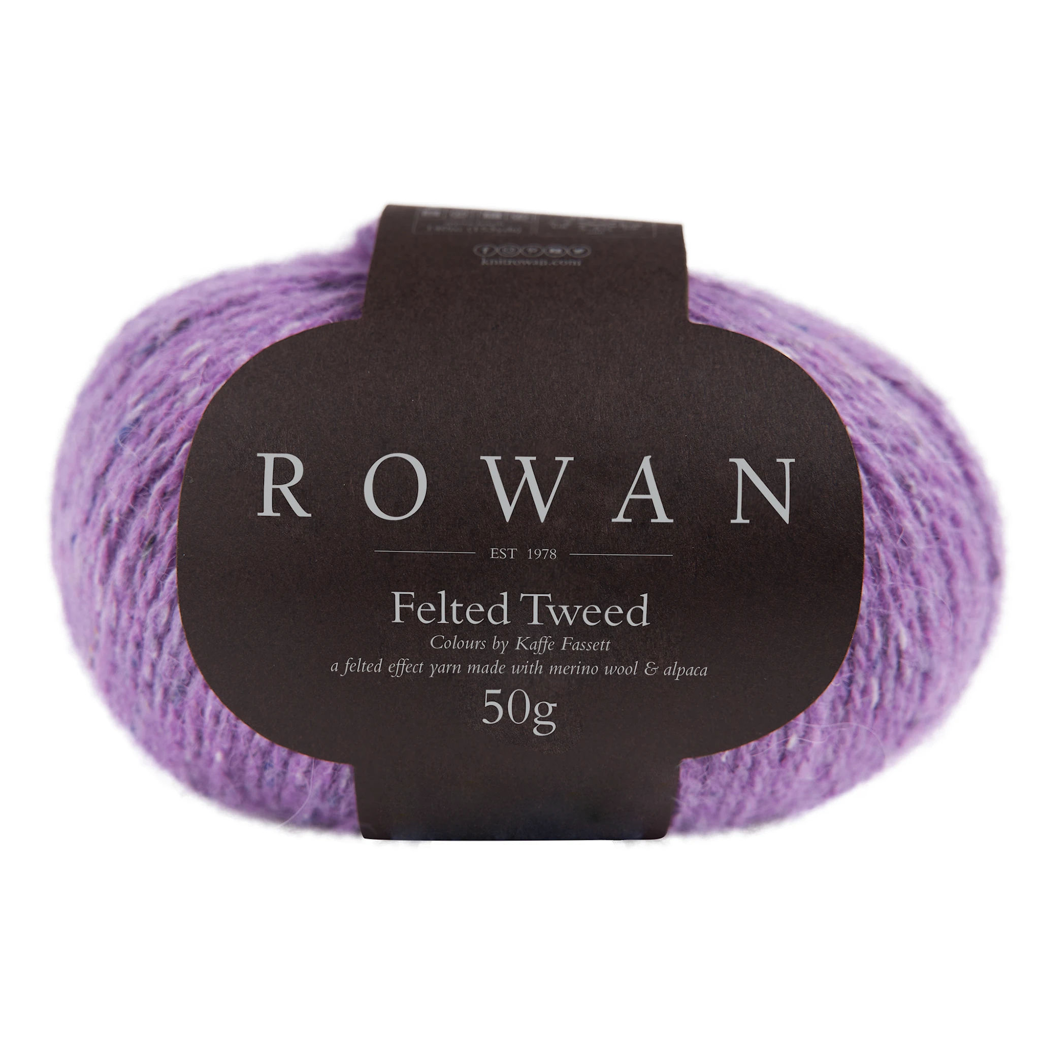 Produktbild för Felted Tweed 50 gr Heliotrope 219, Rowan