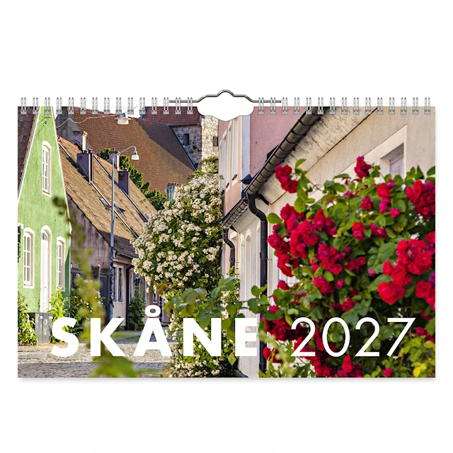 Väggkalender Skåne 2027 Gullers