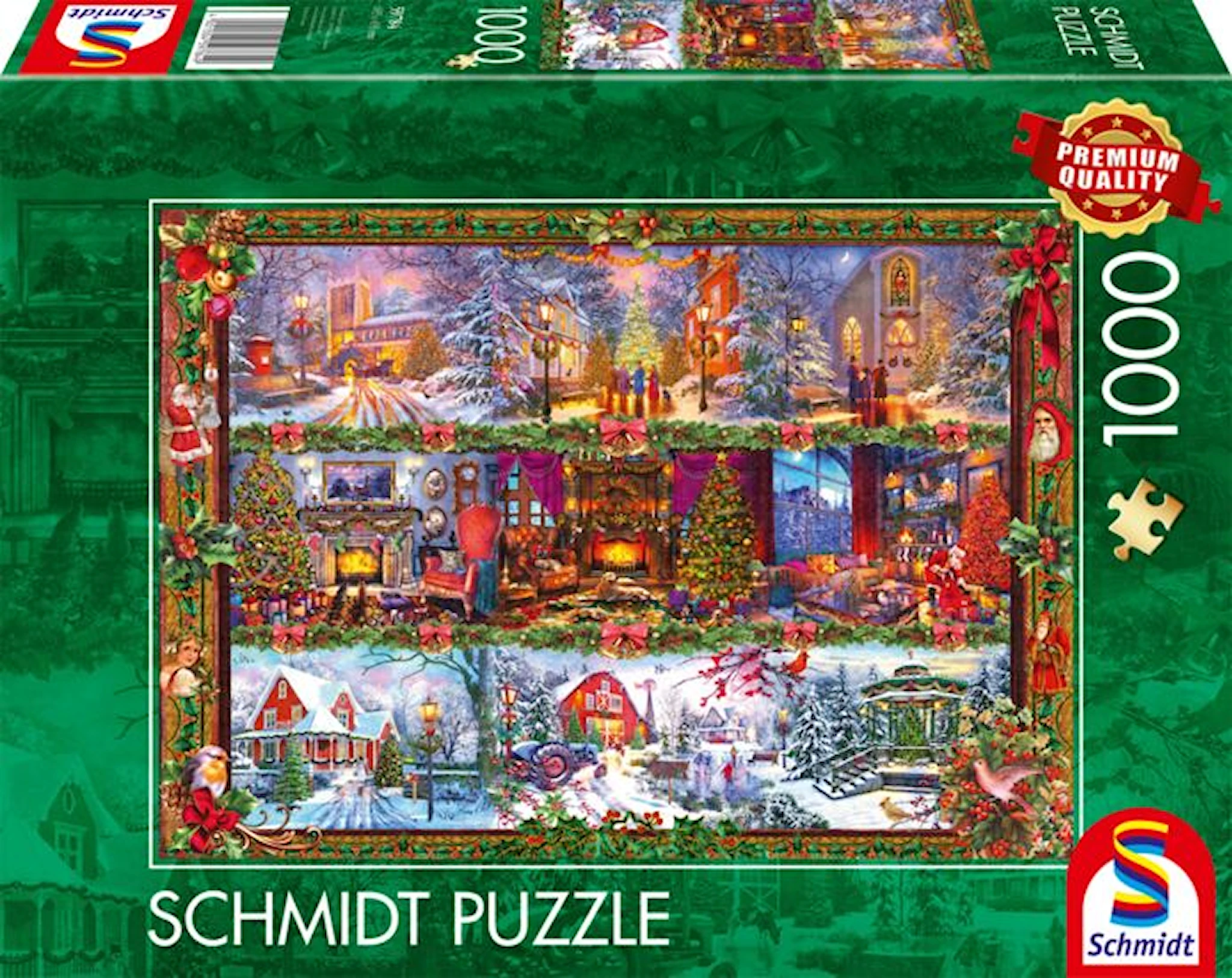 Produktbild för Season´s Greetings Pussel 1000 bitar, Schmidt