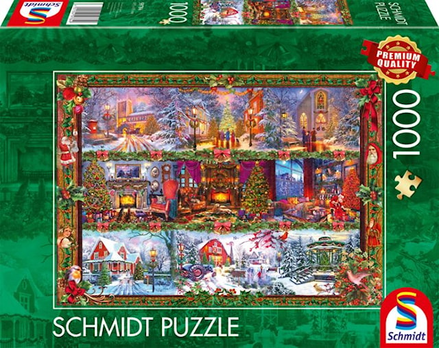 Produktbild 1 för Season´s Greetings Pussel 1000 bitar, Schmidt