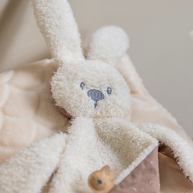 Tuotekuva 2 - Lapidou Teddy Peitto Kolmio Vaaleanvalkoinen Nattou