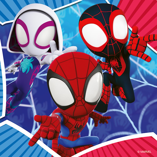 Tuotekuva 5 - Palapelit Spidey's Adventures 3x49 palaa, Ravensburger