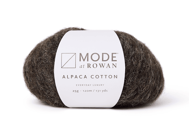 Alpaca Cotton mix, 50 gr Sierra Melange 016, Mode at Rowan