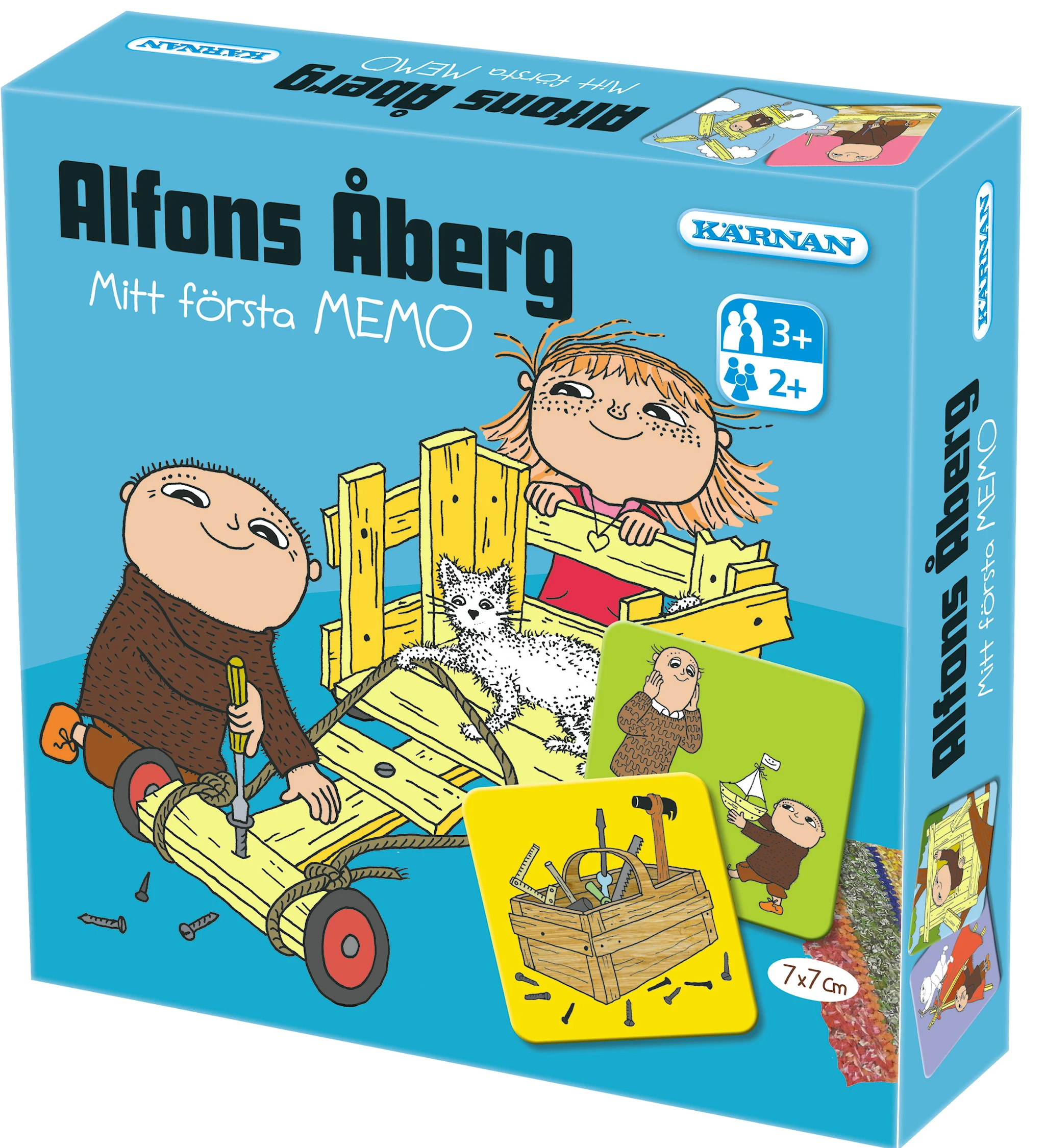 Produktbilde for Mitt første Memo Albert Åberg, Kärnan