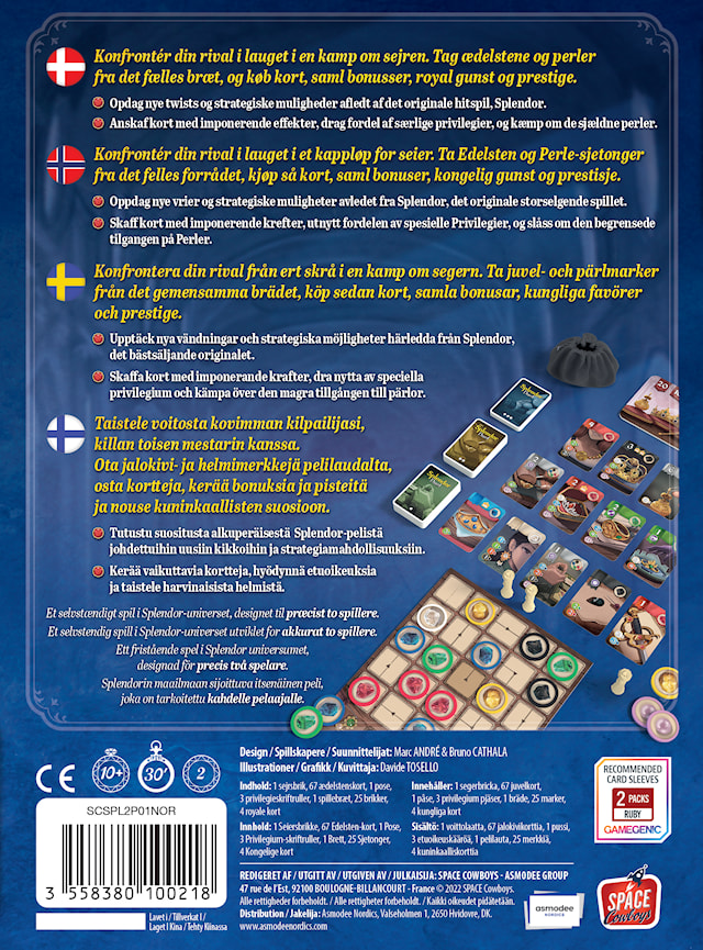 Produktbilde 3 for Splendor Duel (SE/NO/DK/FI)