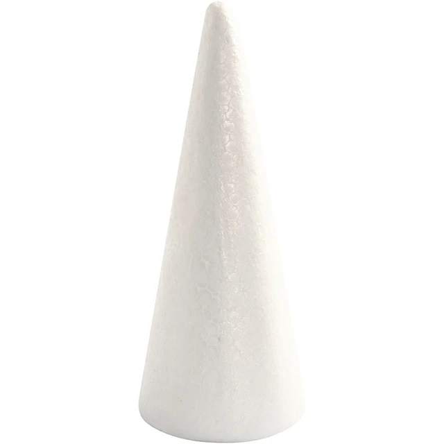 Frigolitkägla 7x19,5 cm 1 st