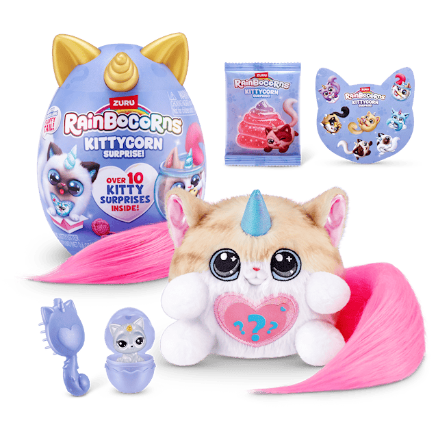 Produktbild 2 för Kittycorn Surprise Överraskningsägg Med  Gosedjur Rainbocorns