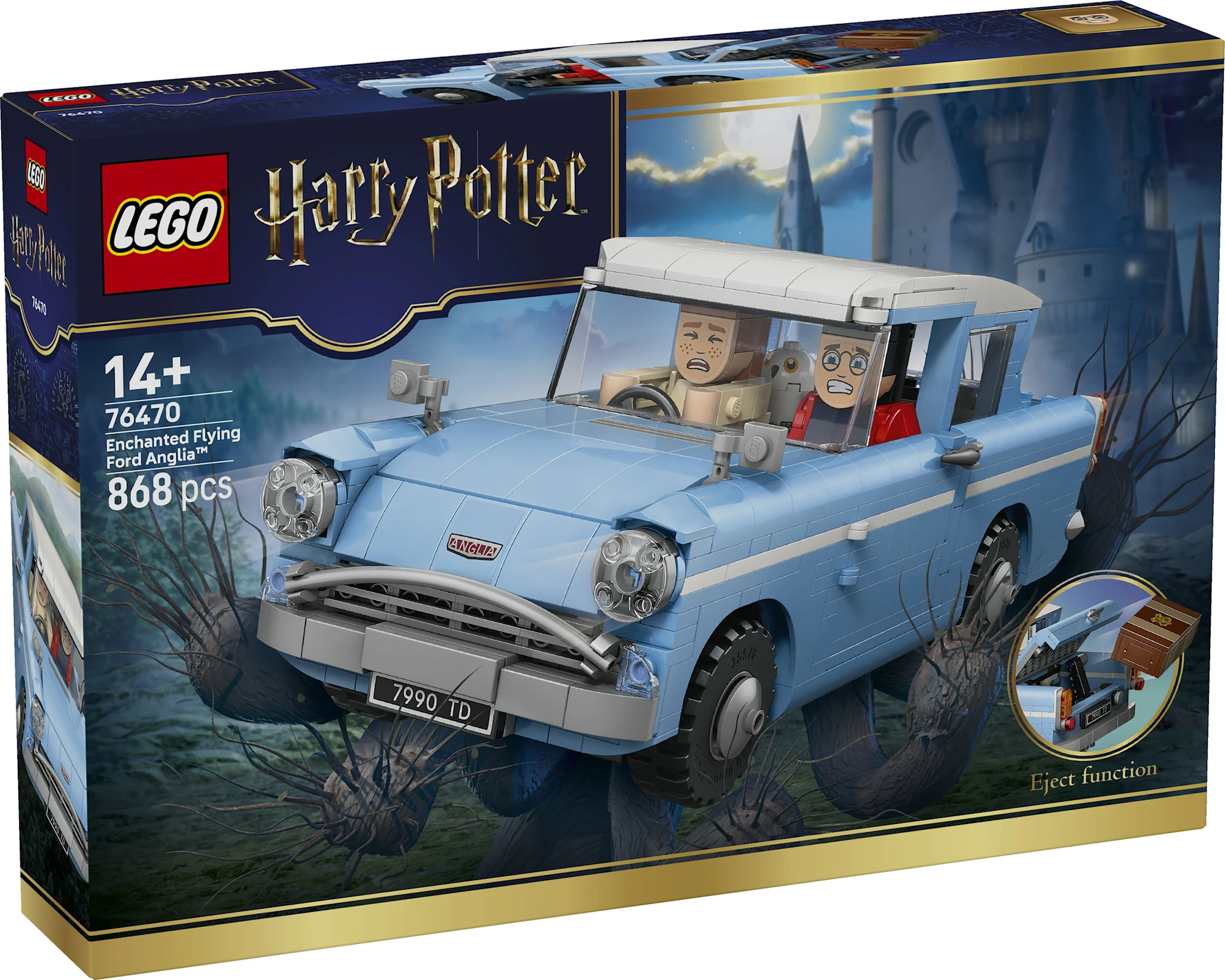 Tuotekuva ille Lumottu lentävä Ford Anglia™ LEGO® Harry Potter ™ (76470)