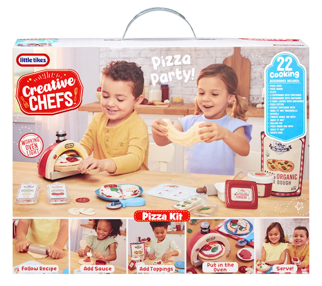 Produktbild 6 för Creative Chefs Pizzaset Little Tikes