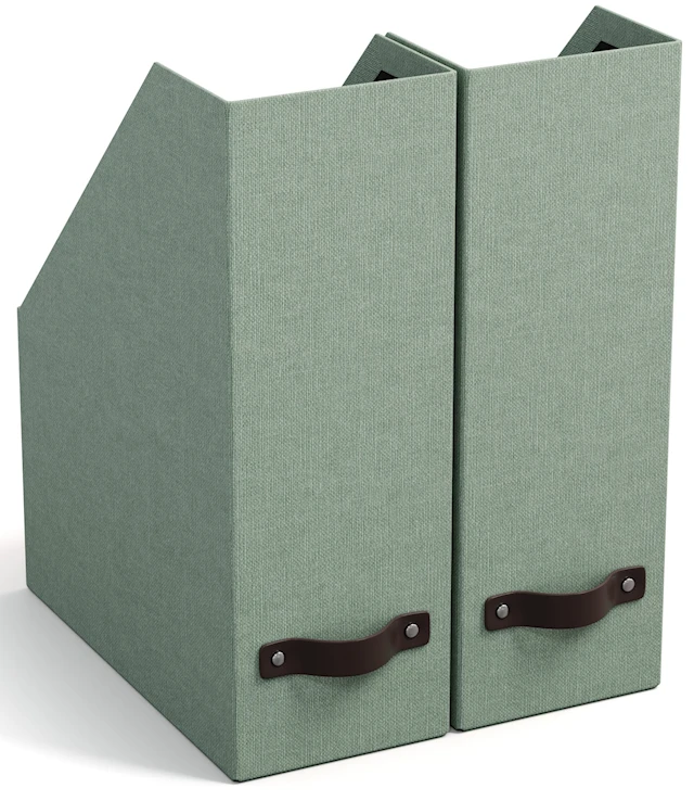 Lehtikori William Soft Teal 2-pakkaus Bigso