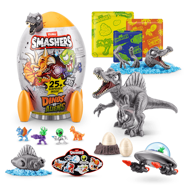 Produktbild 4 för Dinos vs Aliens Rocket Smashers