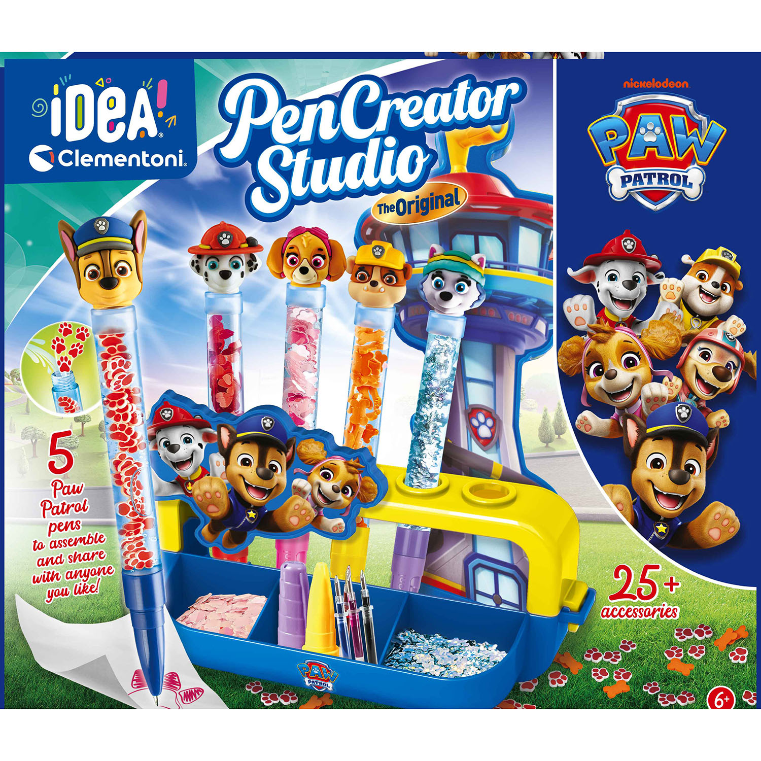 Paw Patrol Skapa Dina Pennor Lekset Clementoni