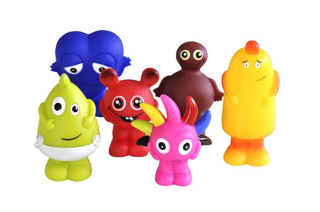 Plastfigurer Babblarna 6-p, Teddykompaniet
