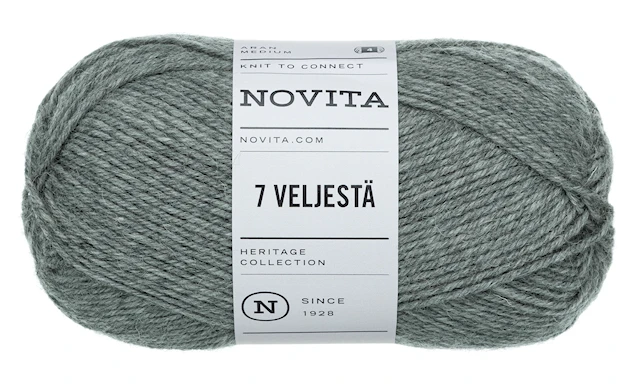 7 Bröder Garn Ullmix 100 g klippa 048 Novita