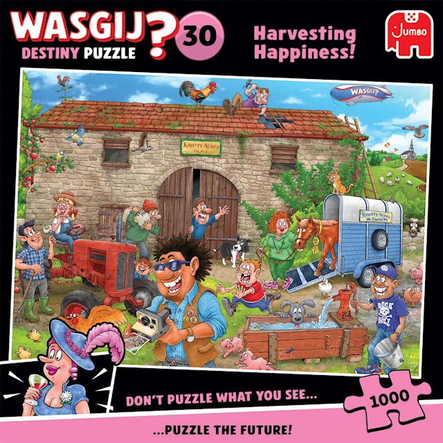 Wasgij Destiny 30 Harvesting Happiness! Pussel 1000 bitar