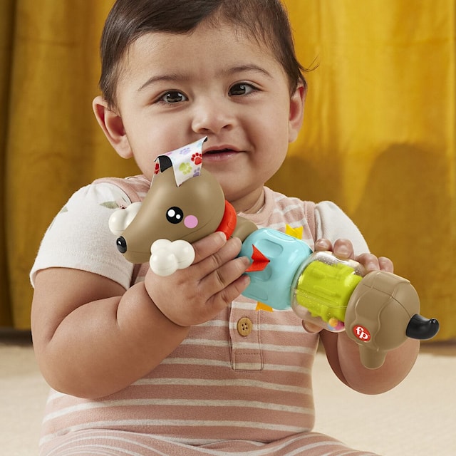 Produktbild 4 för Click & Spin Aktivitetshund med Ljud Fisher Price