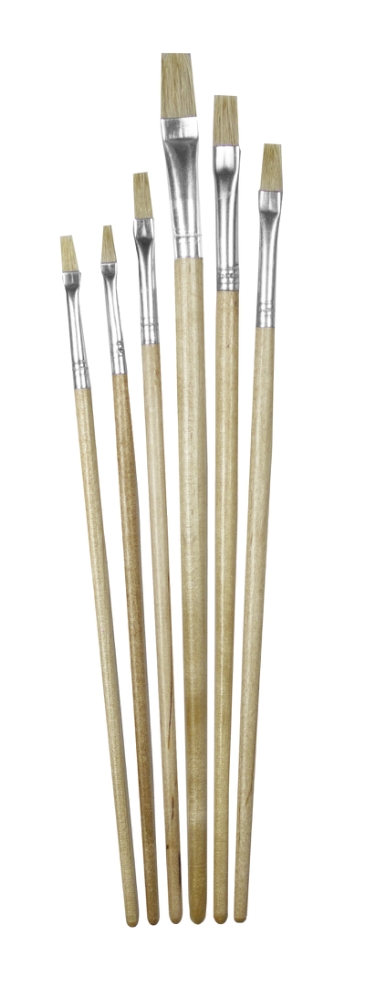 Penselset Olja/Akryl 5-pack Sense