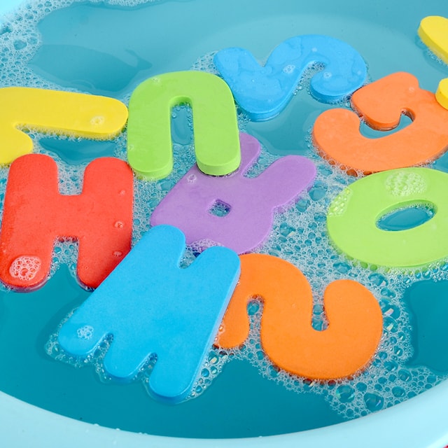 Tuotekuva 2 - Tub Fun! Kylpyleikki, Numerot ja Kirjaimet, 36 kpl