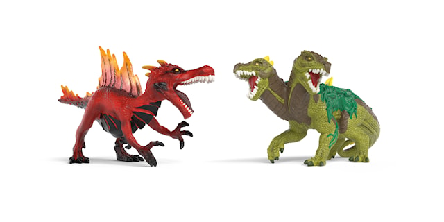 Produktbild 2 för Eldrador Fire Saurian och Jungle Lizard Schleich