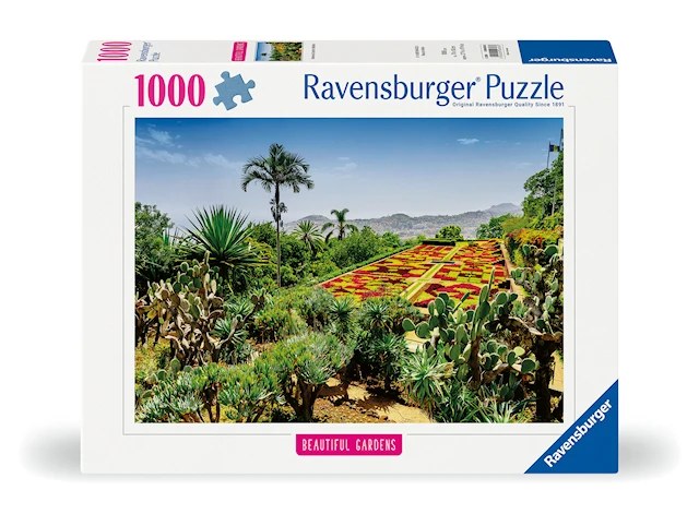 Pussel Botanical Garden Madeira 1000 bitar, Ravensburger