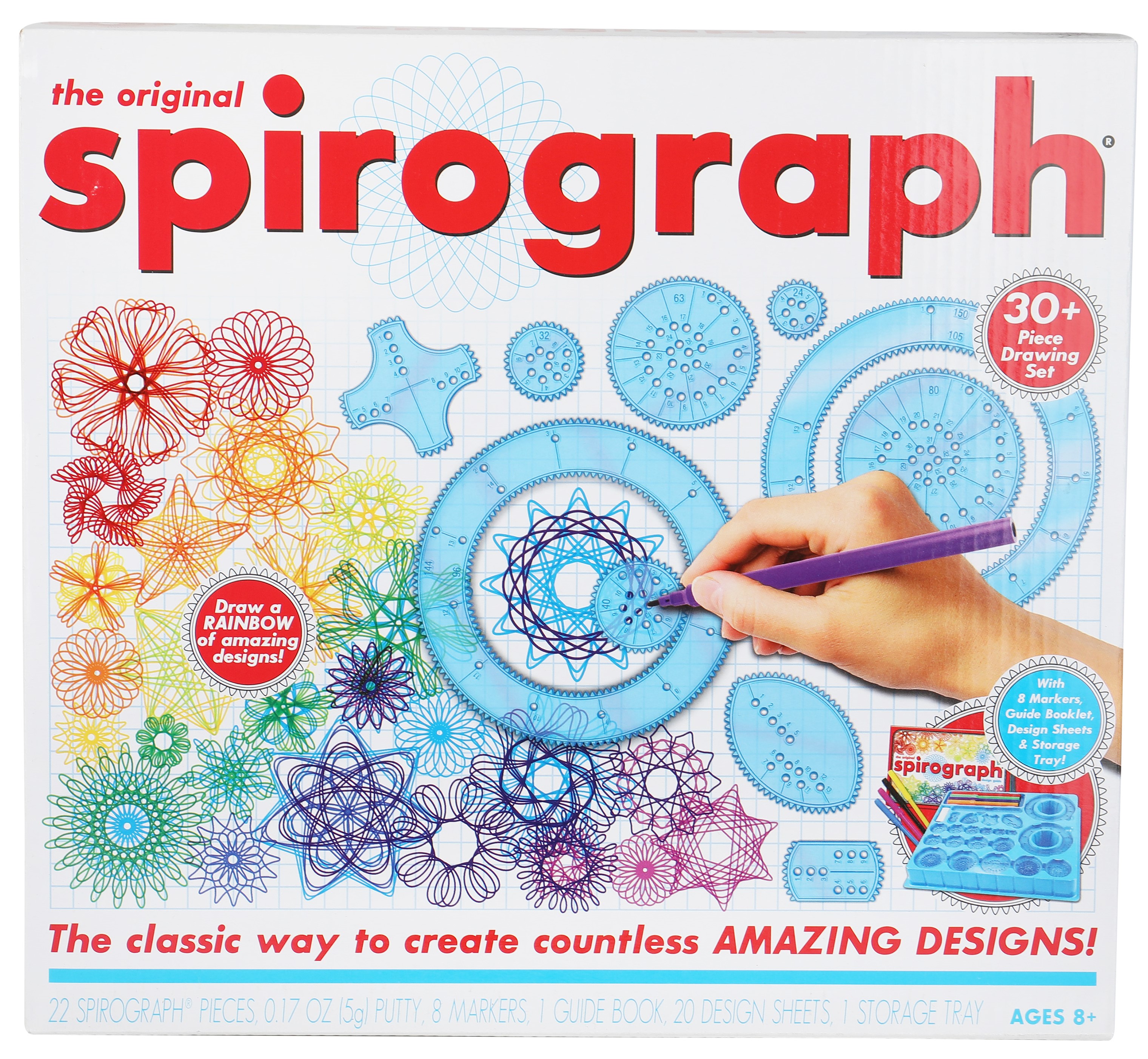 Spirograph Set med Tuschpennor