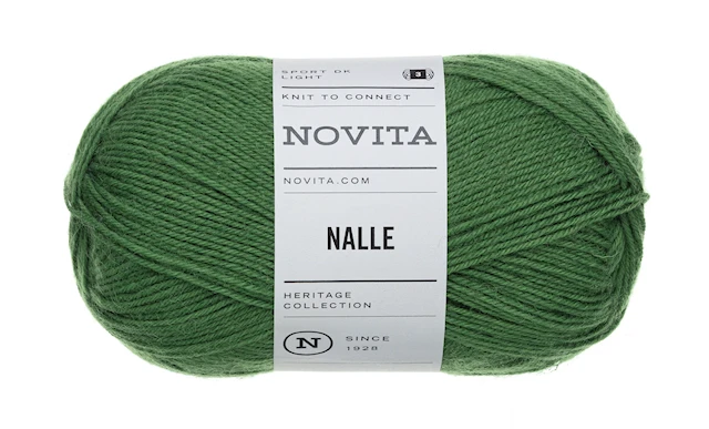 Nalle Garn Ullmix 100 g Ormbunke 347 Novita