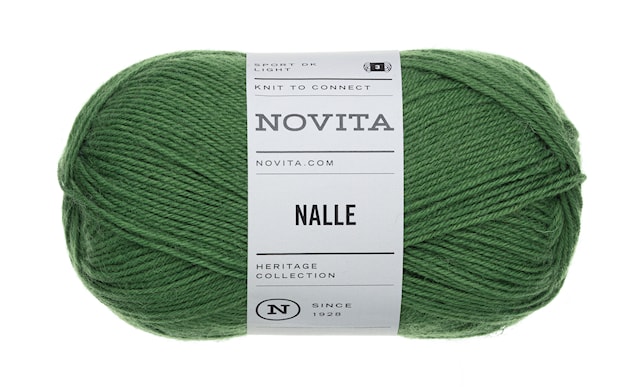 Nalle Lanka Villasekoite 100g Saniainen 347 Novita