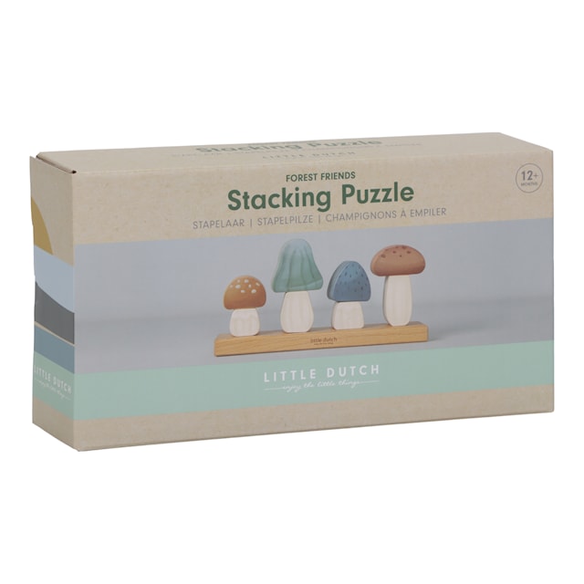Produktbild 4 för Forest Friends Stapelklossar Little Dutch