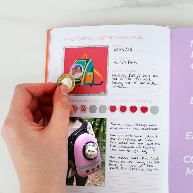 Tuotekuva 2 - Leikekirja My Cat Journal, Gift Republic Ltd.