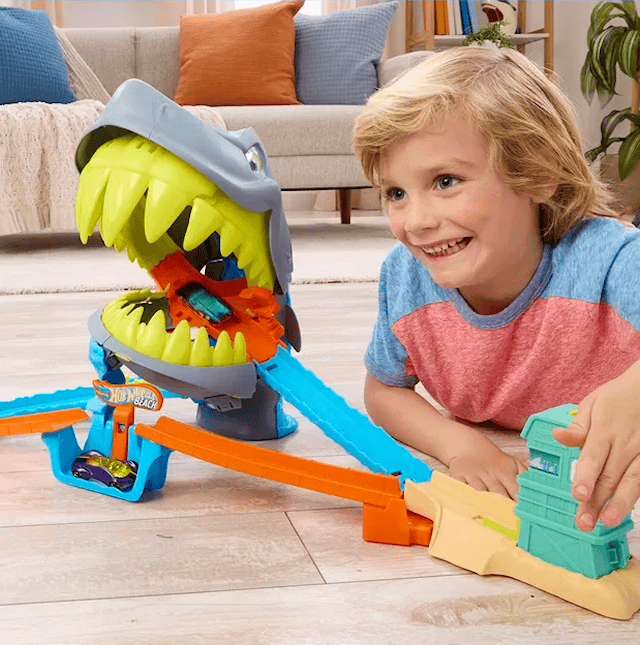 Produktbild 4 för City Shark Chomp Beach Hot Wheels