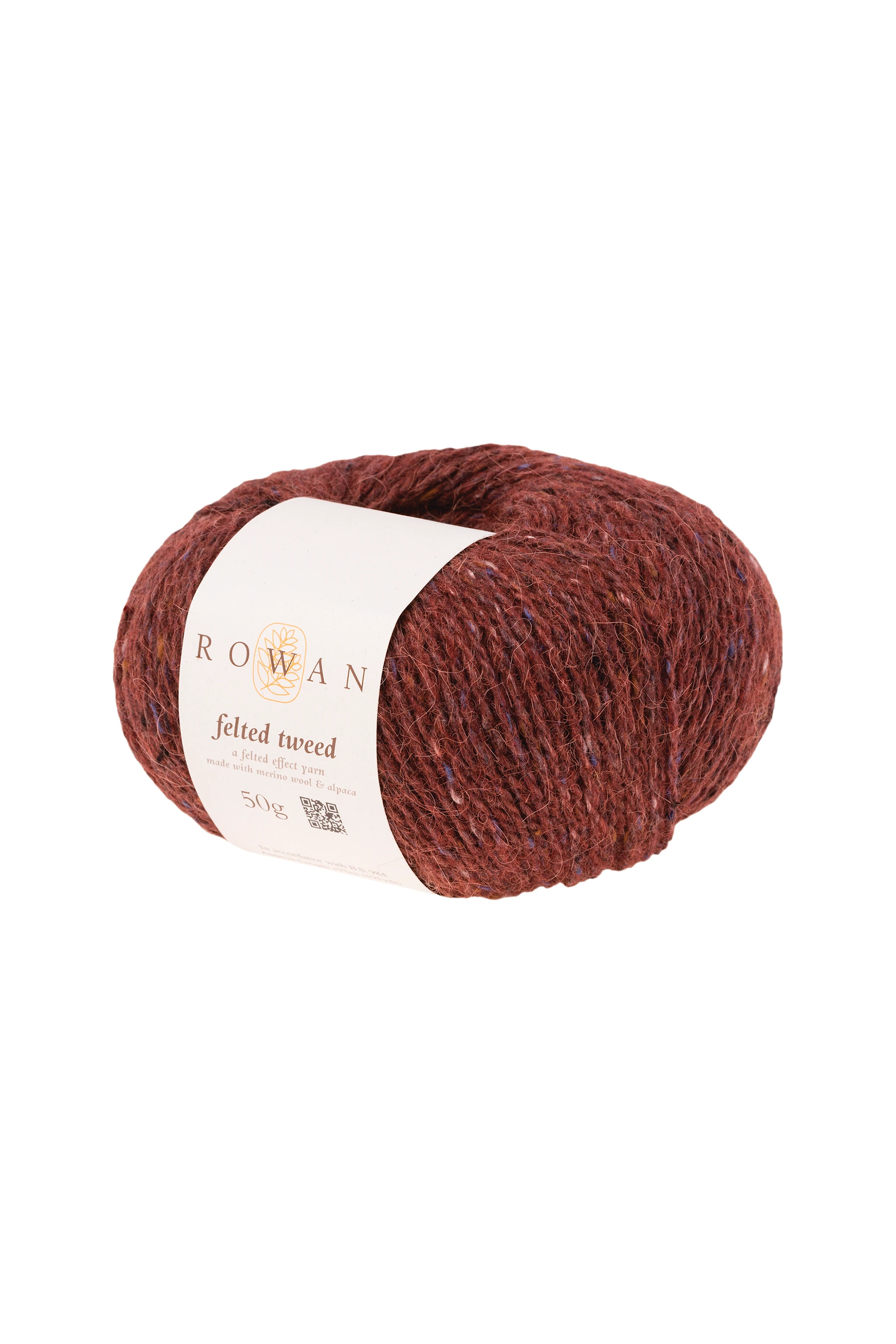 Produktbild för Felted Tweed 50 gr Barn Red 196, Rowan