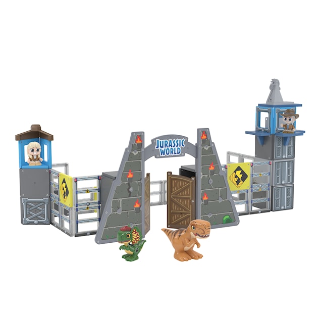 Produktbild 4 för Jurassic World Magnetlek Tile Town