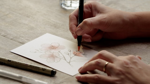 Tuotekuva 4 - Alkuperäinen setti Sakura Creative Art Kit Kirsikankukka
